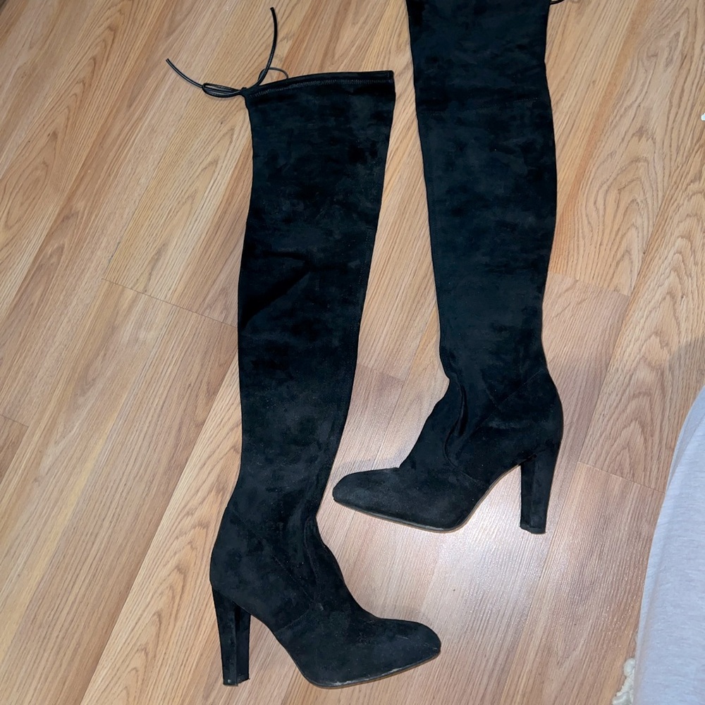 Suede boots - Picture 2 of 8